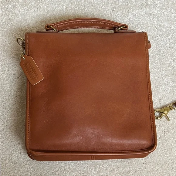 Vintage coach station bag 5130 British brown - Picture 6 of 6